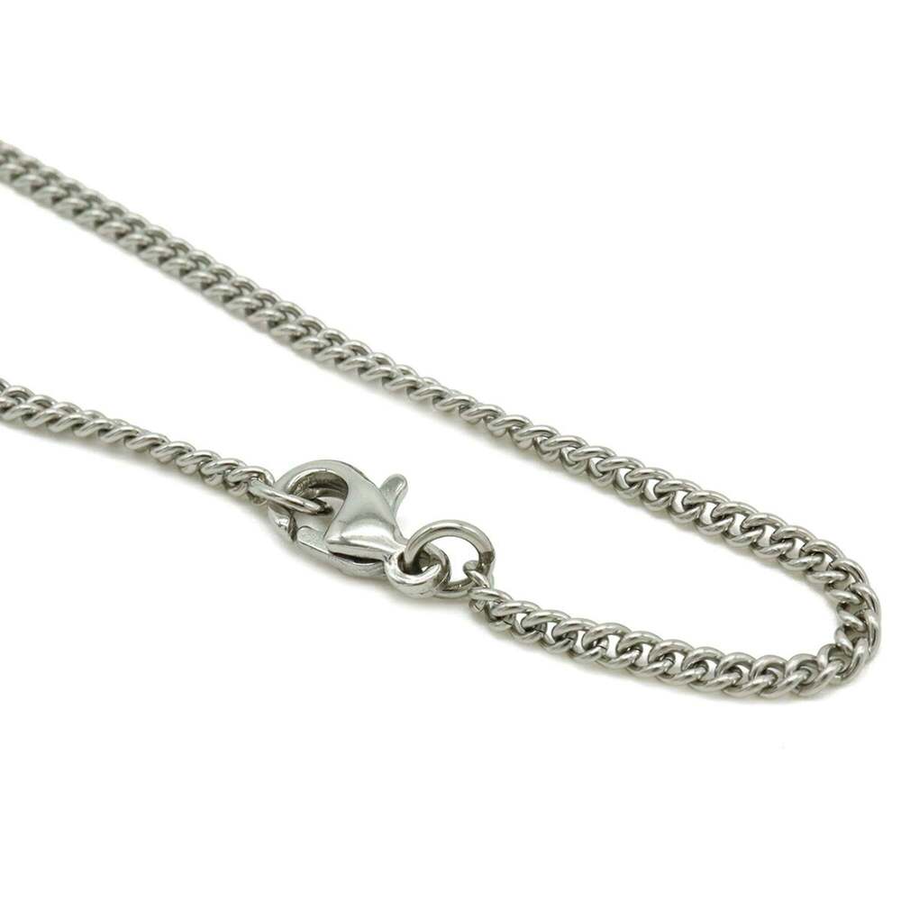 LOUIS VUITTON Silver Necklace - Picture 6 of 7